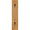 Ekena Millwork 3"W x 8 1/2"D x 14"H Jumbo Lawson Wood Corbel, Red Oak CORW03X08X14LWRO - alternate 3